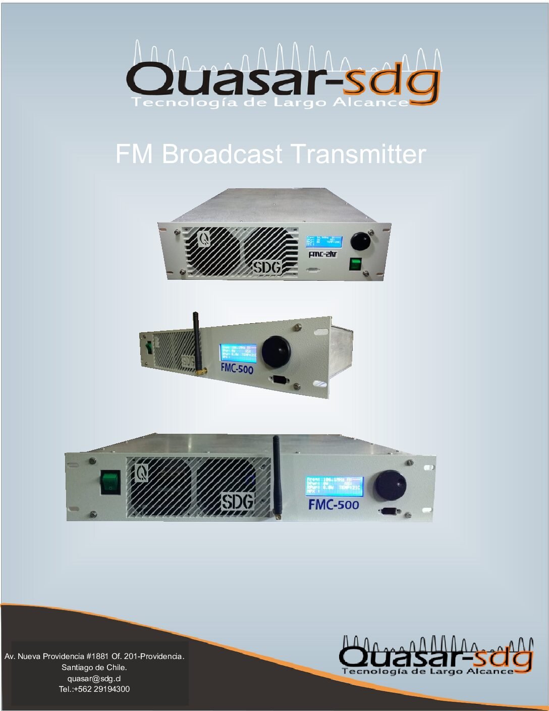 150W FM Broadcast Trasmitters